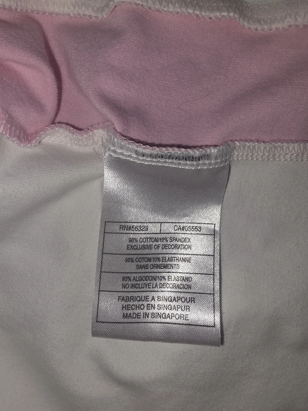 Nike Girls' White Hooded Jacket with Pink Trim